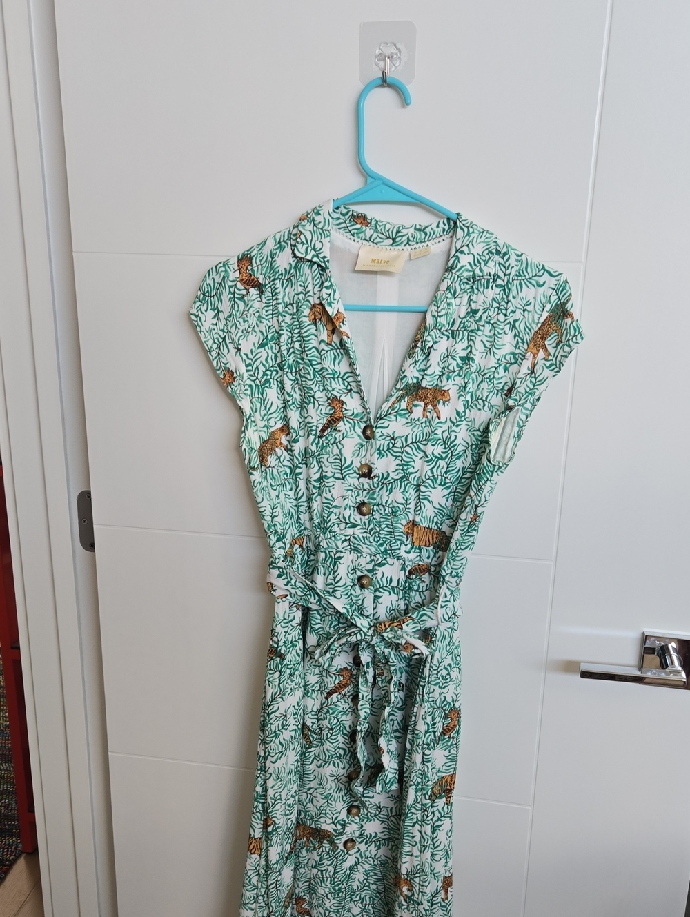 Maeve Jungle Print Shirtdress Size 2